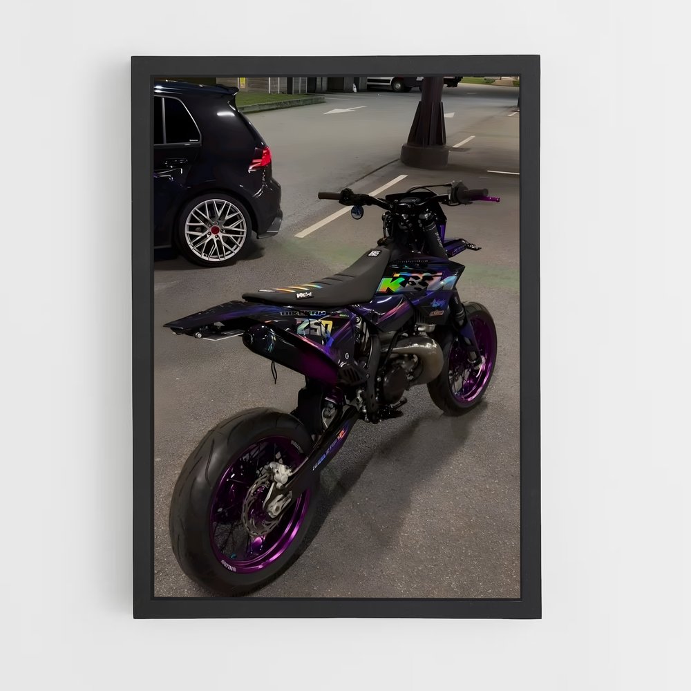 Poster Éclat Serein 50 SX – affiche KTM Moto (vue 2)